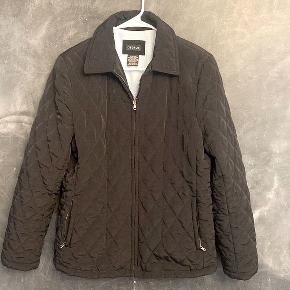 George quilted coat with 2 zipper pockets - Picture 1 of 10
